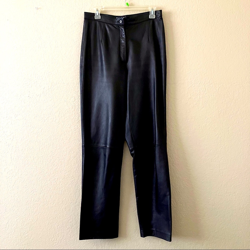 Mix It Black Leather pants Size 10